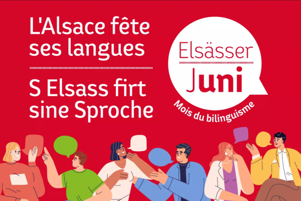 Affiche : l'Alsace fête ses langues